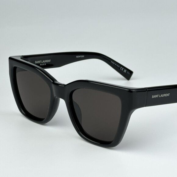 NEW Saint Laurent SL641 001 Black Cat Eye Unisex Sunglasses main image 6